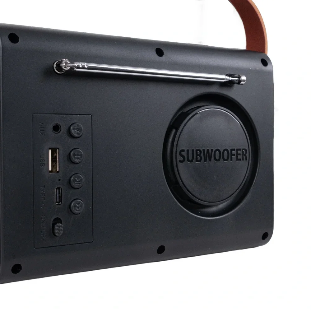KOZMOS FB-R403-BK Retro Radyo ve Bluetooth Hoparlör