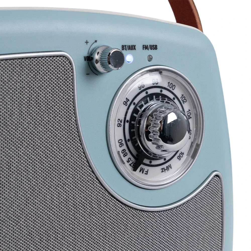 KOZMOS FB-R902-BLUE Retro Radyo ve Bluetooth Hoparlör