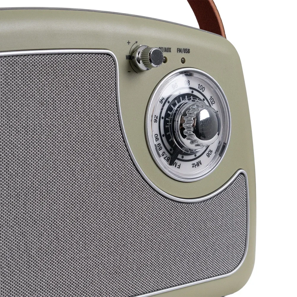 KOZMOS FB-R902-GREEN Retro Radyo ve Bluetooth Hoparlör
