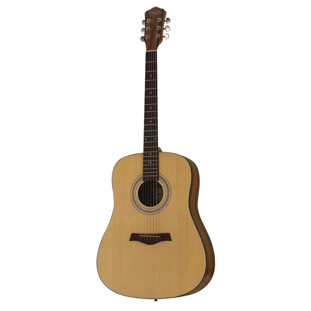 Kozmos IW-240 Dreadnaught  Akustik Gitar, Natural Renk