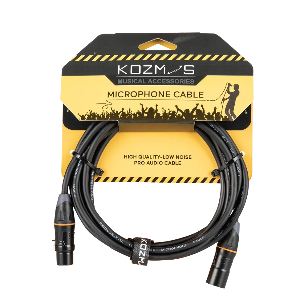 Kozmos KCL-020-3M XLR-XLR 3M Mikrofon Kablosu