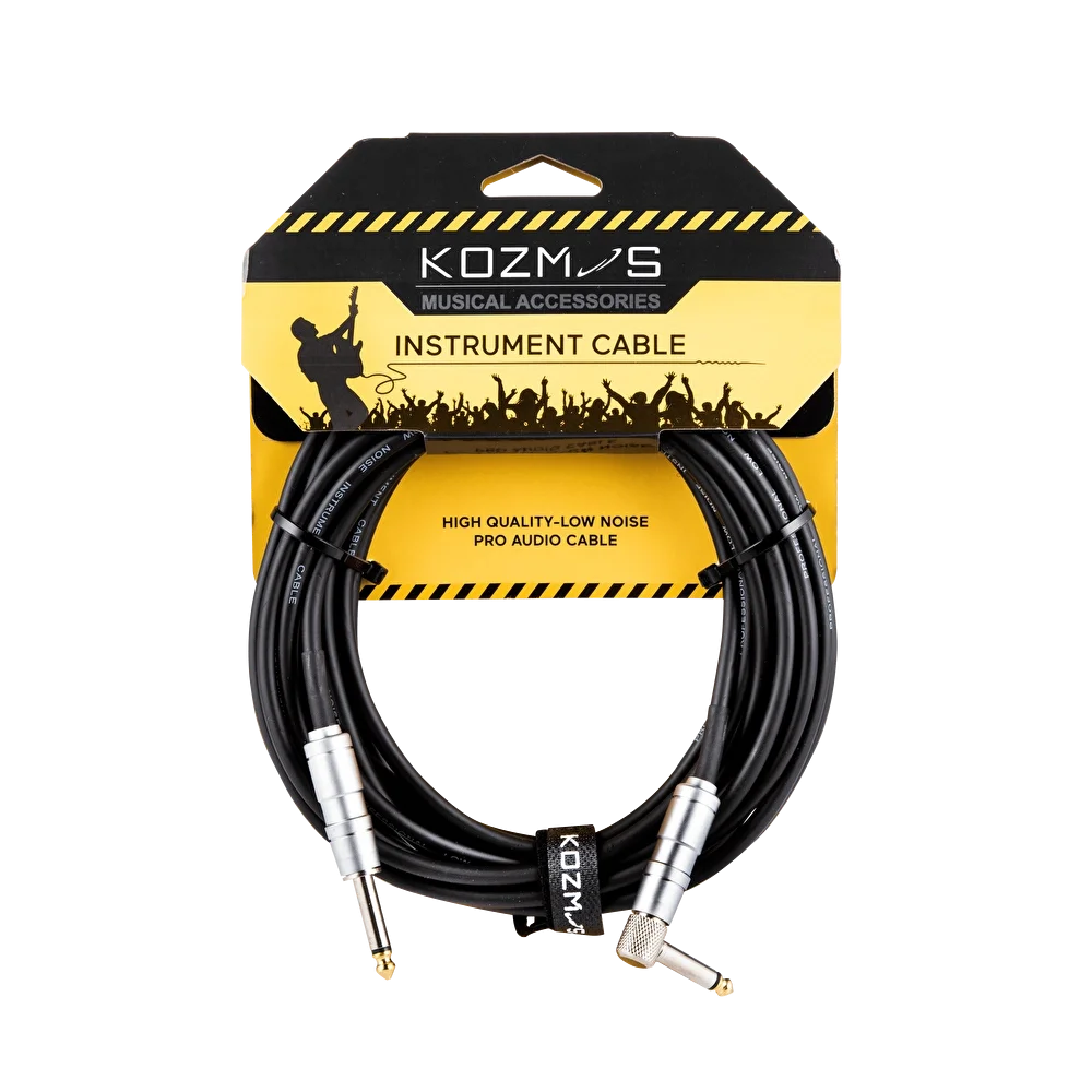 Kozmos KCL-021-6M Non-Noise 6mt Enstrüman Kablosu
