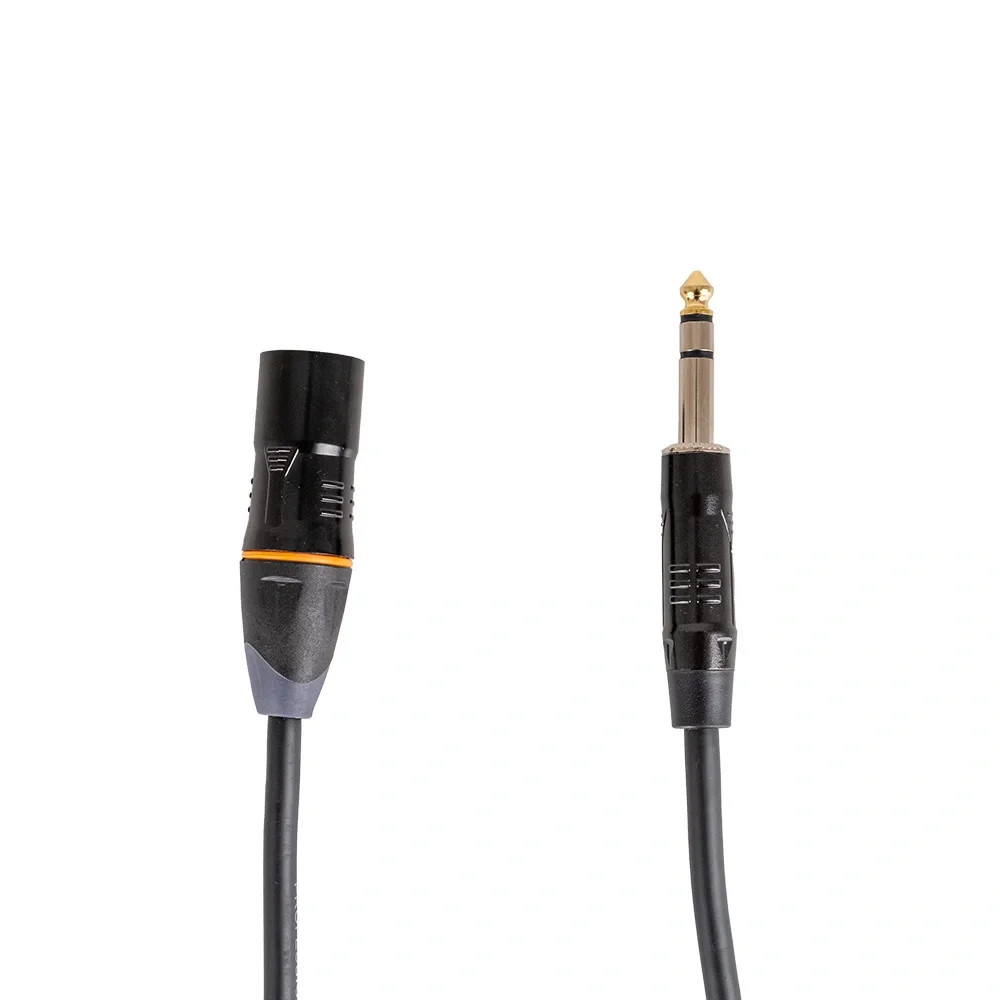 Kozmos KCL-061-10M Dengeli XLR Erkek – 6,35 mm TRS Erkek Kablo (10 m)