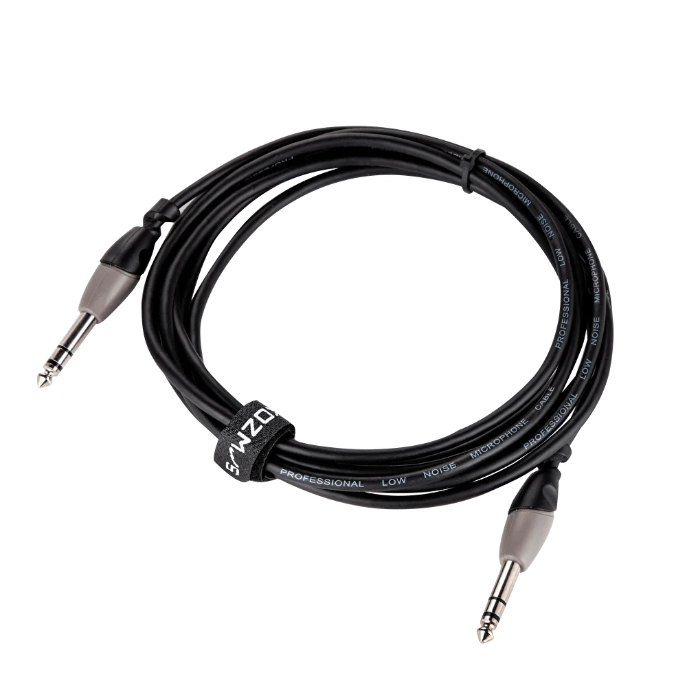 Kozmos KCL-157-3M Siyah/Gri 3mt Stereo Enstrüman Kablosu