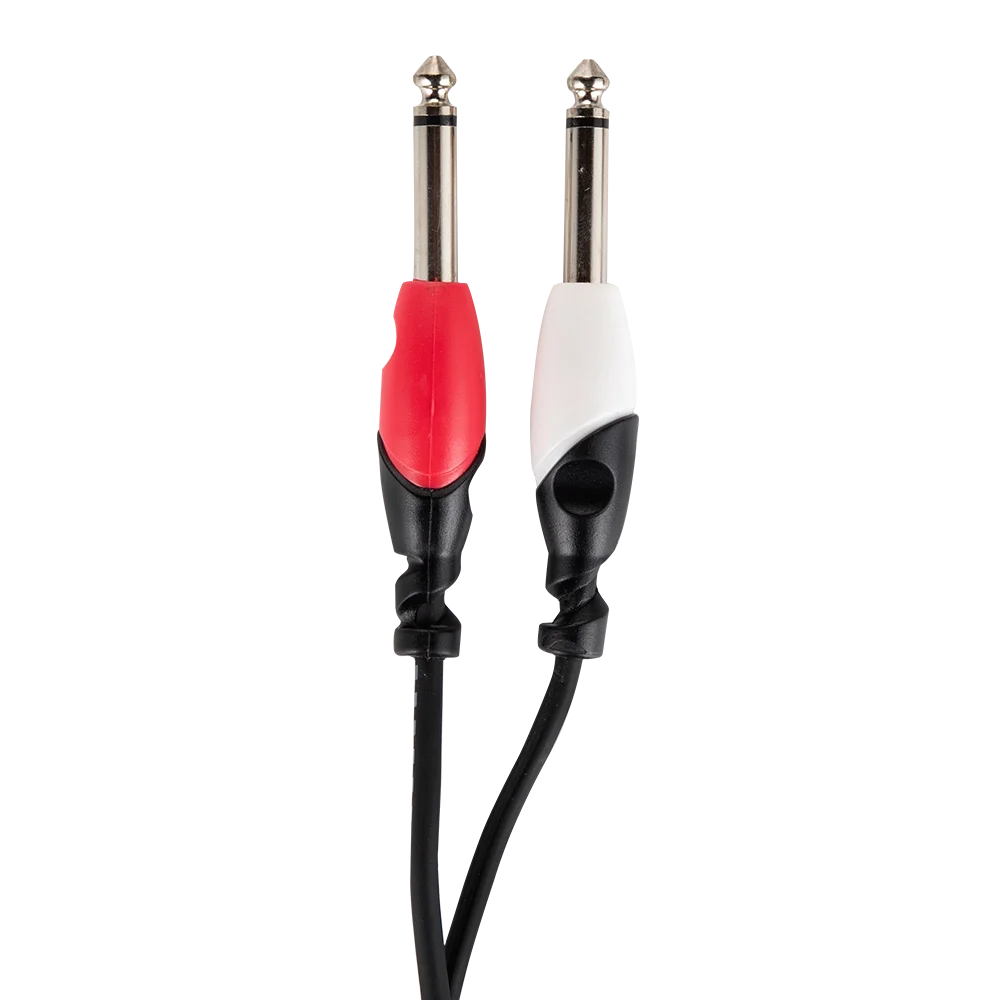 Kozmos KCL-158-3M 2 x Mono 6,35mm - 2 x RCA / 3M Kablo