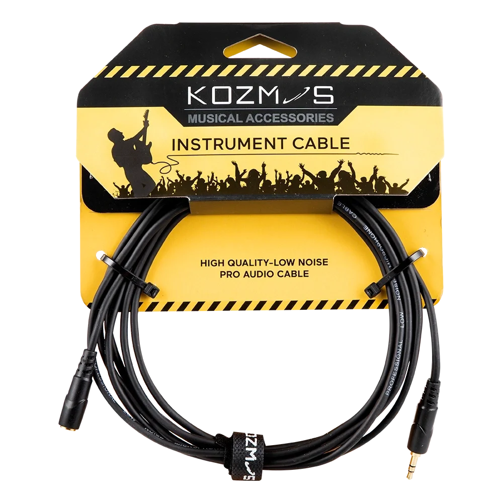 Kozmos KCL-223-6M Stereo 3,5mm - 3,5 MM 6mt Dişi Stereo Kablo