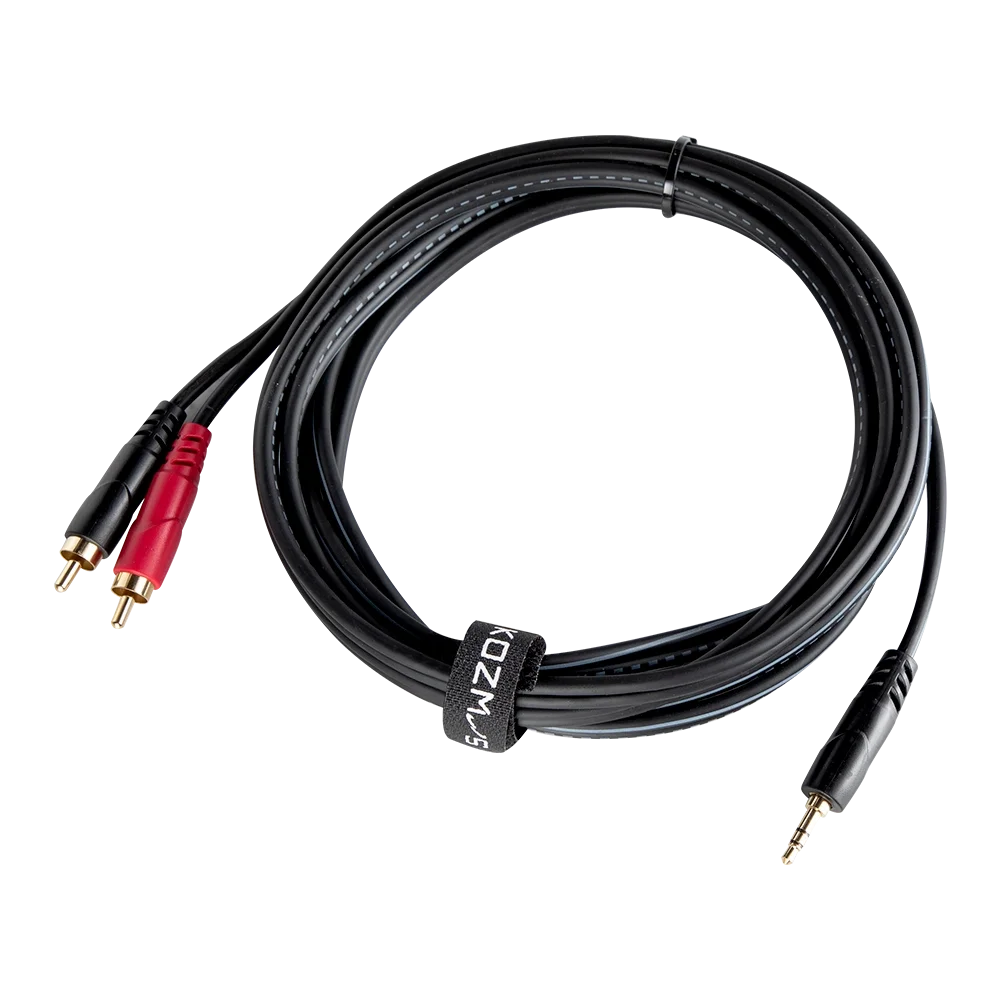 Kozmos KCL-227-3M Stereo 3,5mm - 2 x RCA / 3mt Kablo