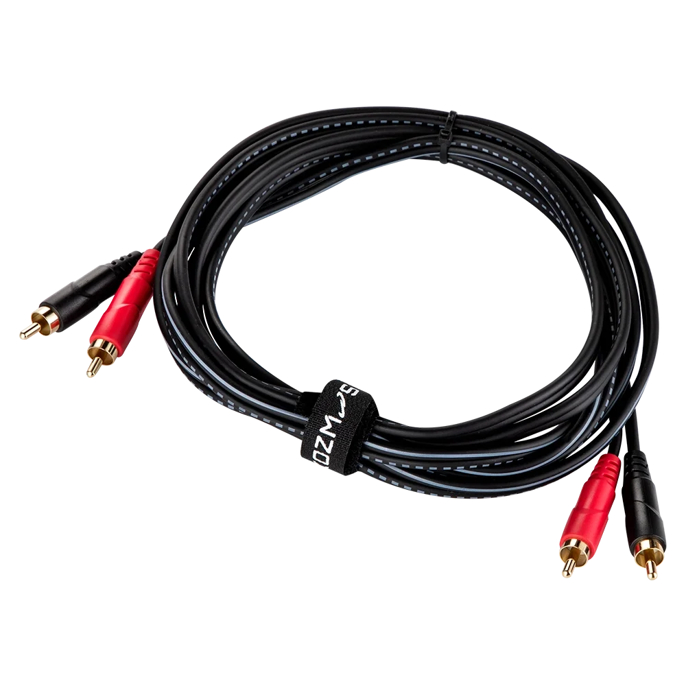 Kozmos KCL-244-3M 2 x RCA Male - 2 x RCA 3mt Kablo