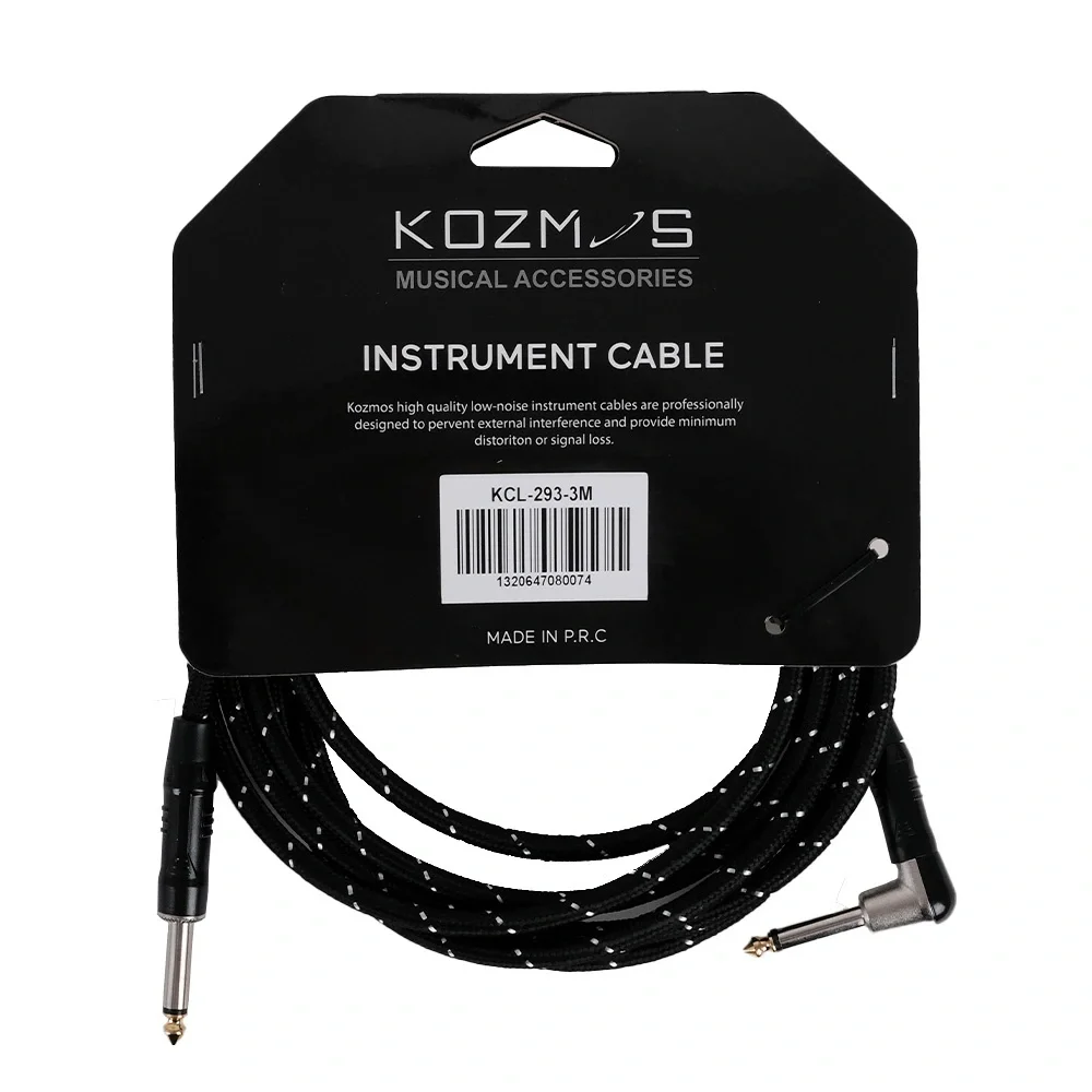 KOZMOS KCL-293-3M Mono 6.35mm 3M Kablo