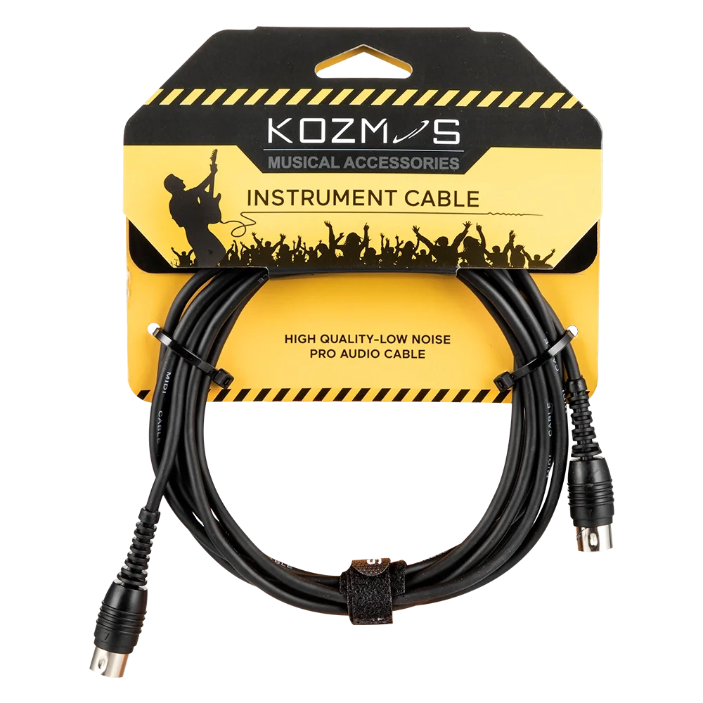 Kozmos KCL-404-3M 5 Pin -3mt MIDI Kablo