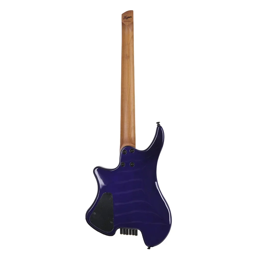 KOZMOS KEG-HL1APQ-TPU Headless Elektro Gitar