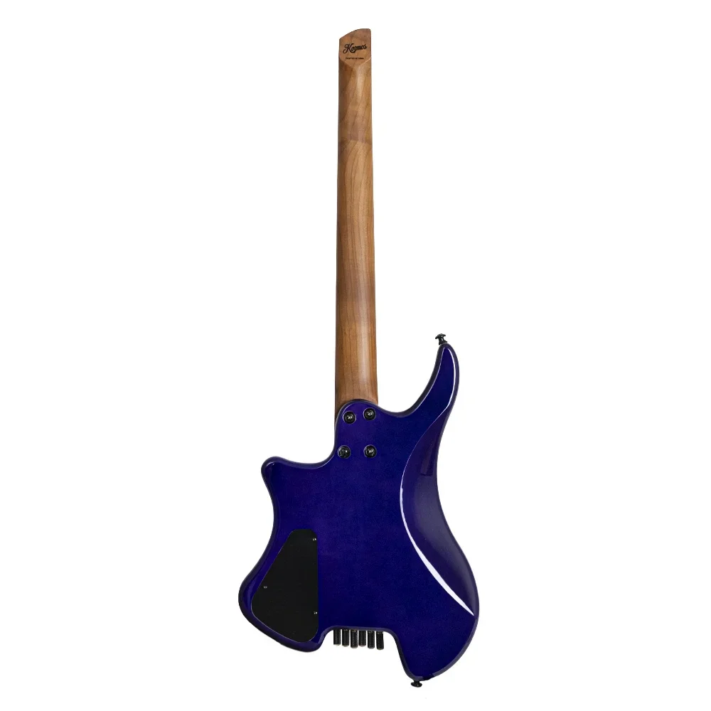 KOZMOS KEG-HLF1-APQ Perdesiz Headless Elektro Gitar