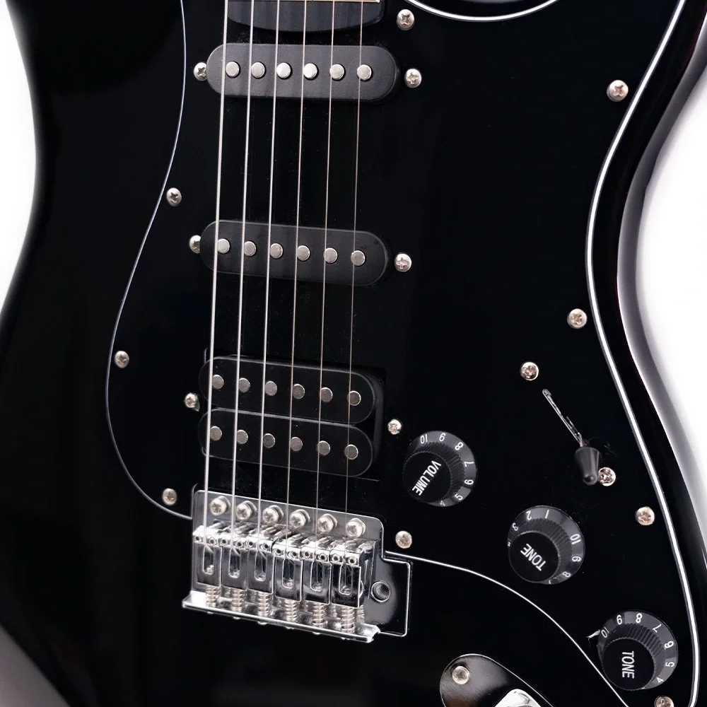 KOZMOS KGP-202HSS-BK Elektro Gitar Seti (Black)