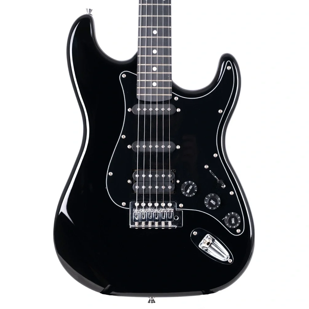 KOZMOS KGP-202HSS-BK Elektro Gitar Seti (Black)