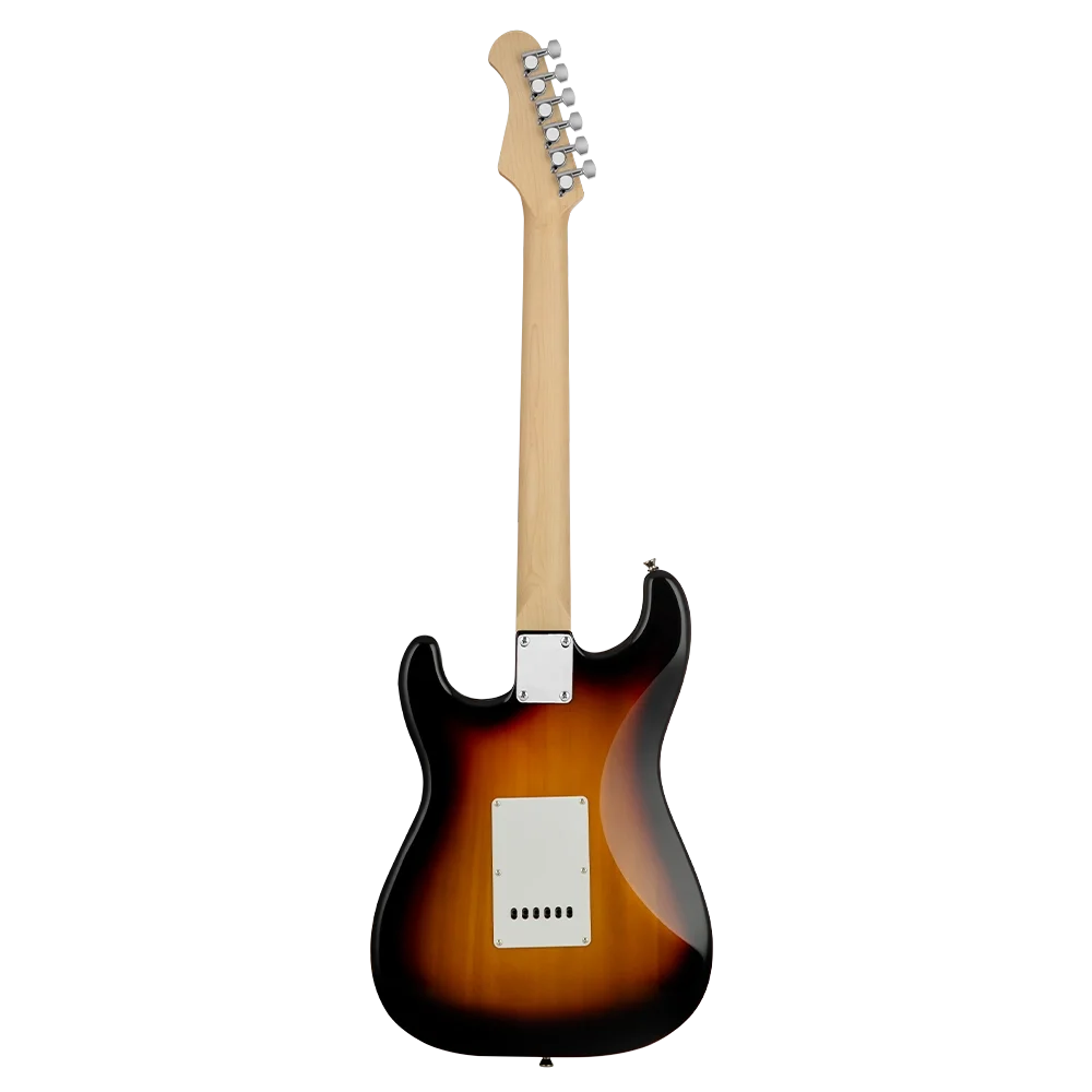 KOZMOS KGP-STG20/3TS Sunburst Yeni Başlayanlar için Elektro Gitar Seti, ( Gitar + Amfi + Akort + kılıf )
