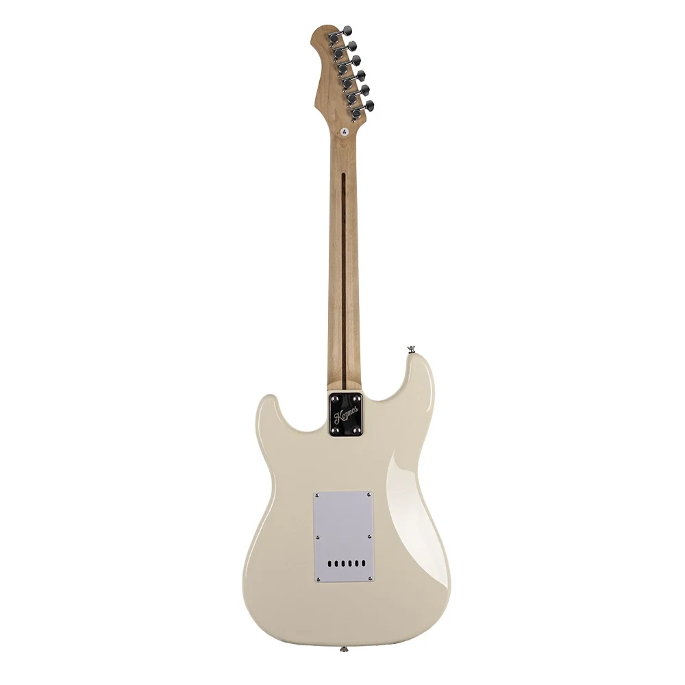 KOZMOS KGP-STG20/OWH Beyaz Yeni Başlayanlar için Elektro Gitar Seti, ( Gitar + Amfi + Akort + kılıf )