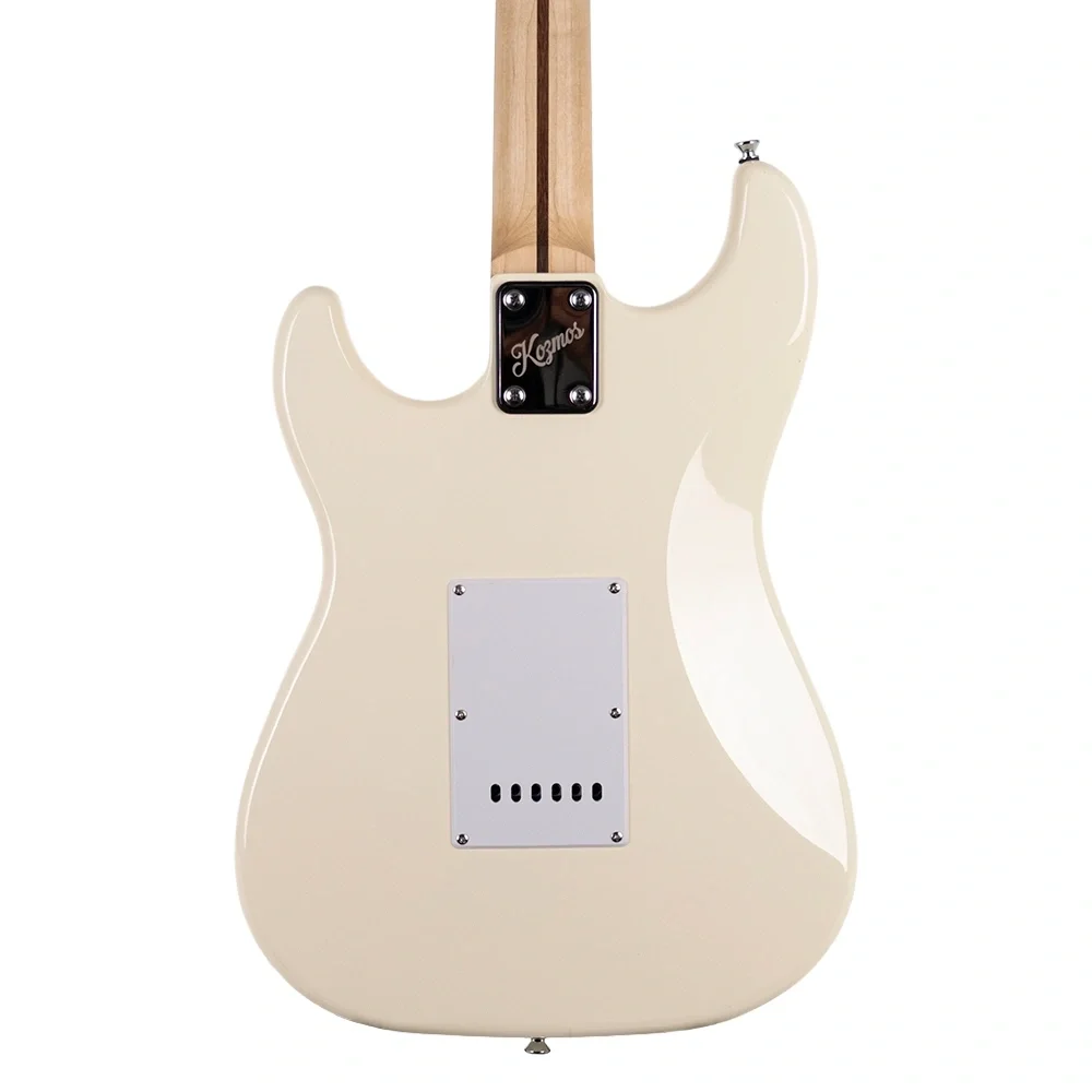 KOZMOS KGP-STG20/OWH Beyaz Yeni Başlayanlar için Elektro Gitar Seti, ( Gitar + Amfi + Akort + kılıf )