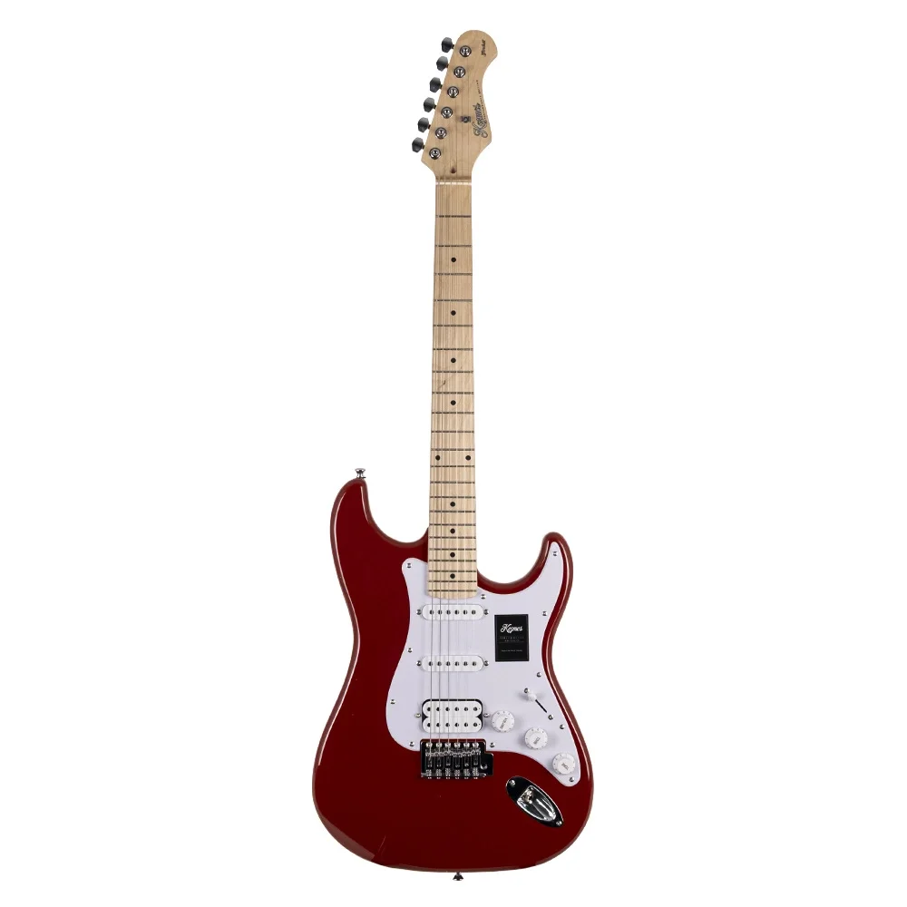 KOZMOS KGP-STG20/RD Yeni Başlayanlar için Elektro Gitar Seti, ( Gitar + Amfi + Akort + kılıf )