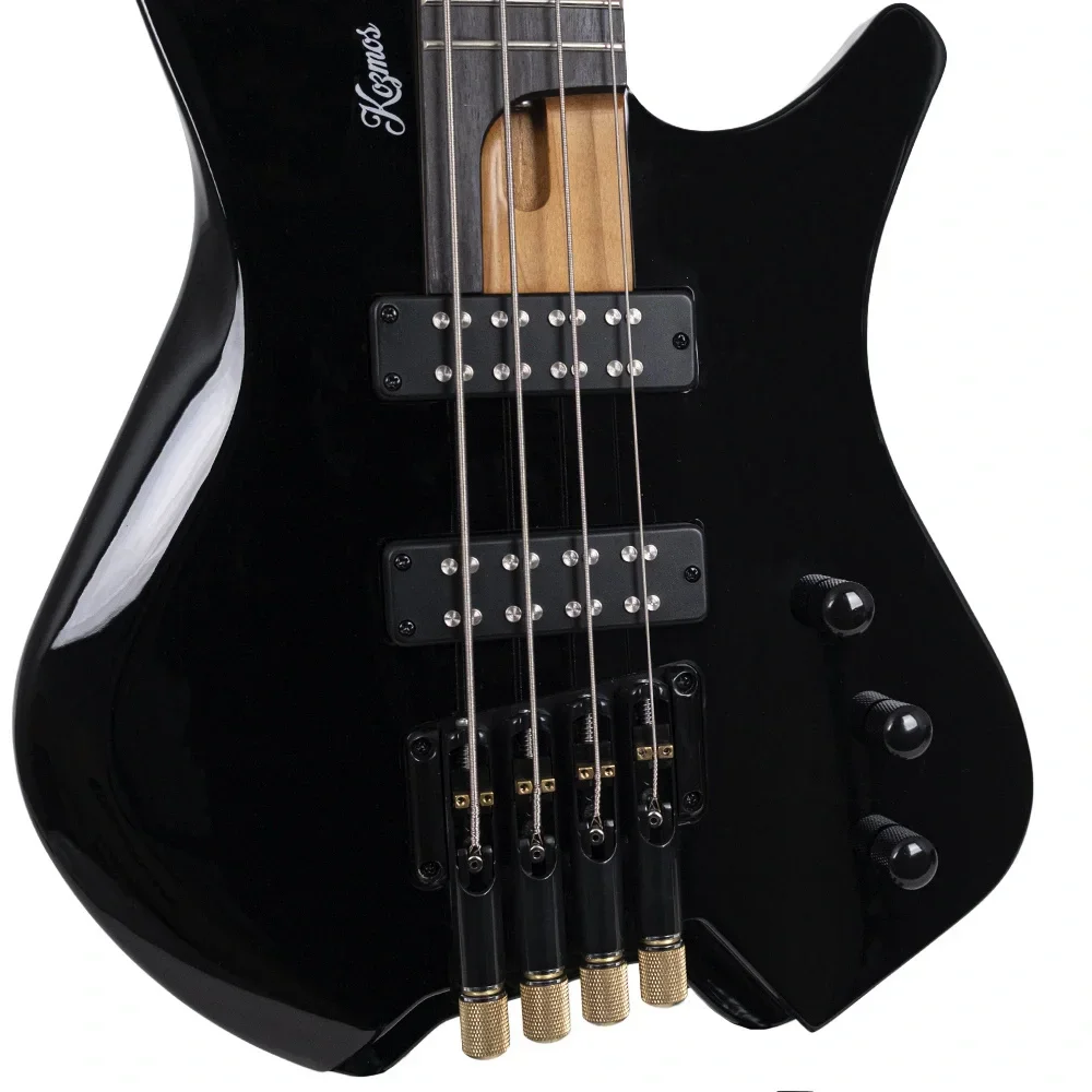 KOZMOS KHB-HLB4-BK Headless Bas Gitar