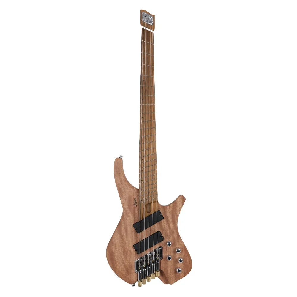 KOZMOS KHB-HLB5-NT Perdesiz Headless 5 Telli Bas Gitar