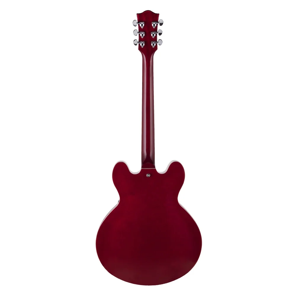 Kozmos KHB-JZ1000-CH Hollow Body Kırmızı Elektro Gitar