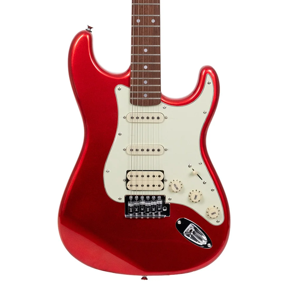 KOZMOS KST-57HSS-GMN-CAR Kırmızı Elektro Gitar