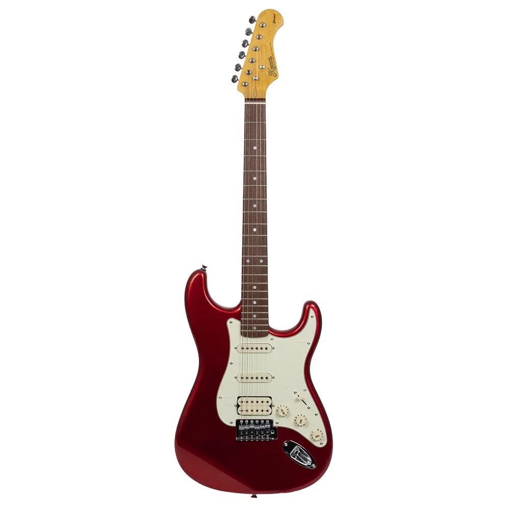 KOZMOS KST-62HSS-GRWN-CAR Kırmızı Elektro Gitar