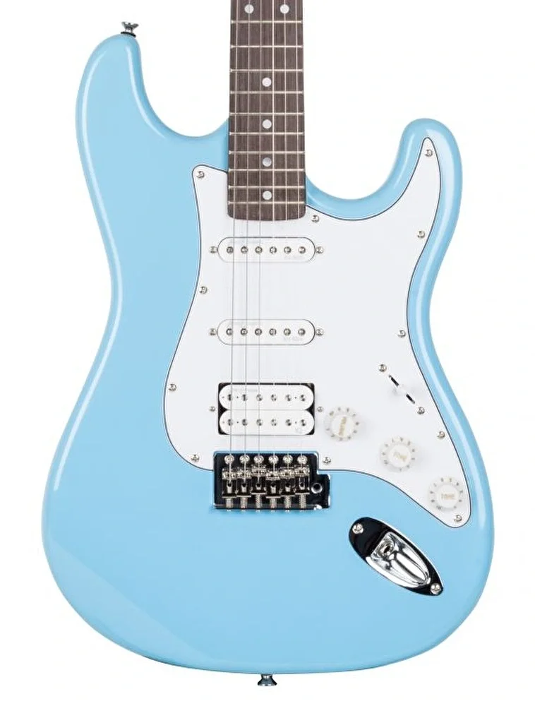 Kozmos KST-BSWHSS-GRWN-DBL  Elektro Gitar