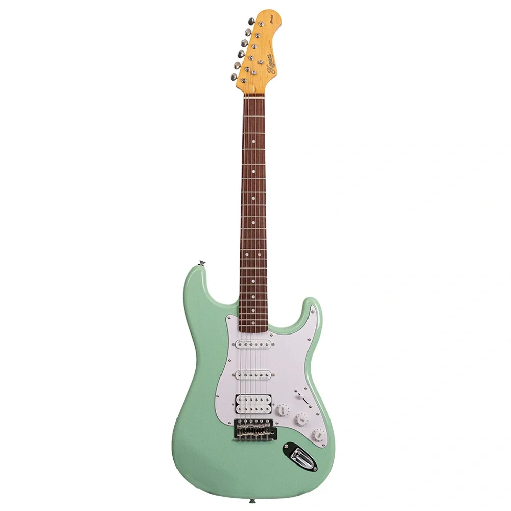 KOZMOS KST-BSWHSS-GRWN-SFG Elektro Gitar