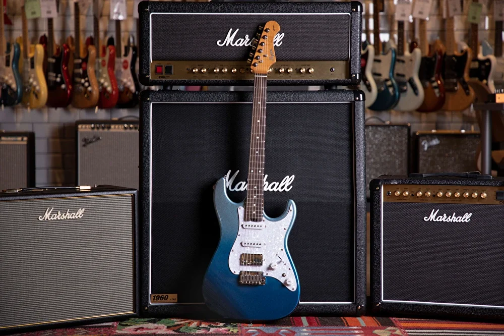 Kozmos KST-S1CL-MBL S1 Classic Metalik Mavi Renk Elektro Gitar