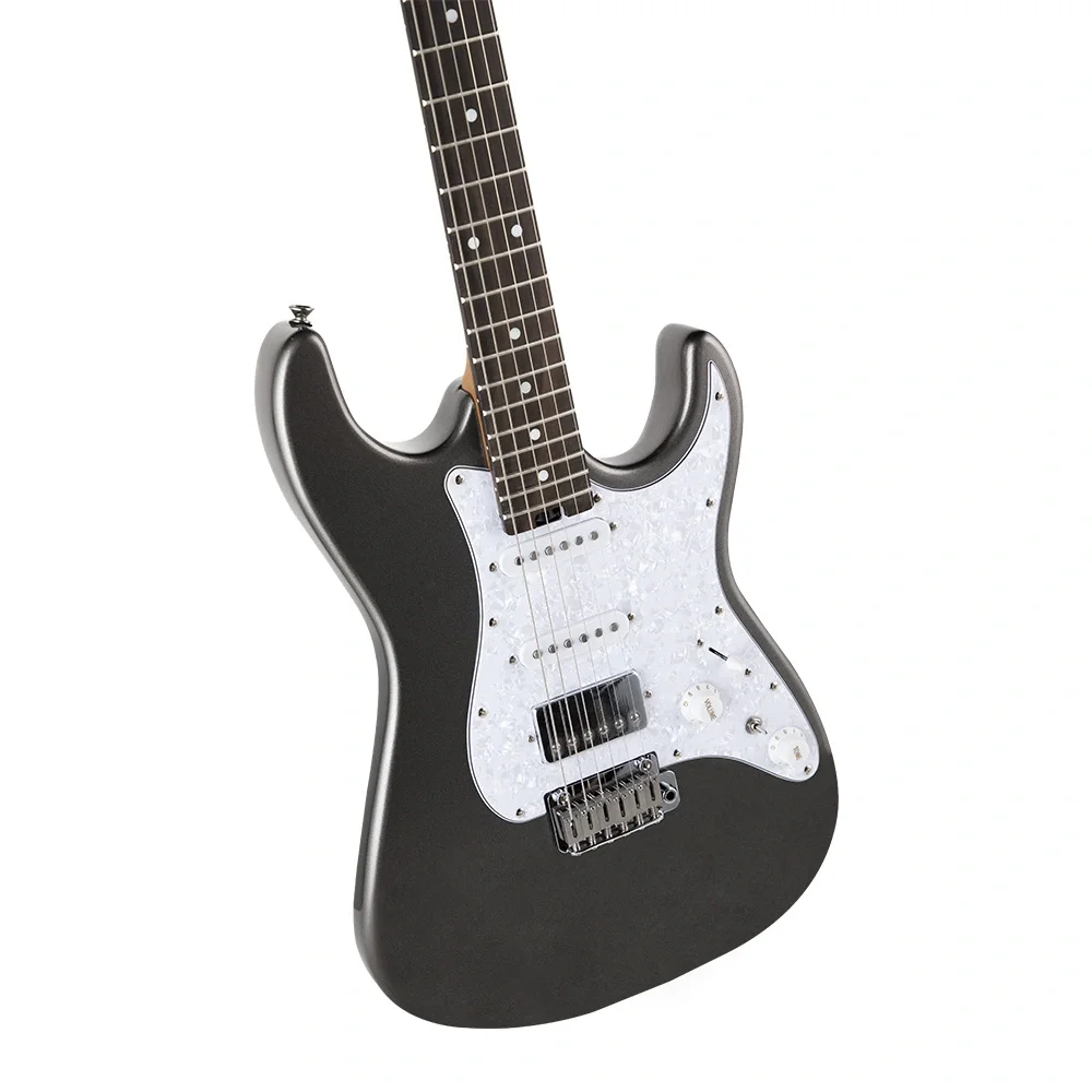 Kozmos KST-S1CL-MGY S1 Classic Stratocaster Metalik Gri Renk Elektro Gitar