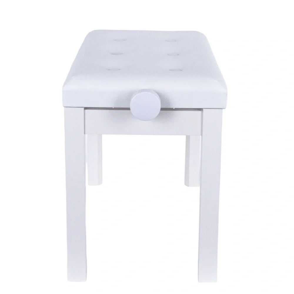 KOZMOS P-310-WH Ayarlı Piyano Taburesi - Beyaz