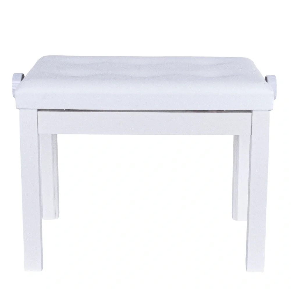 KOZMOS P-310-WH Ayarlı Piyano Taburesi - Beyaz