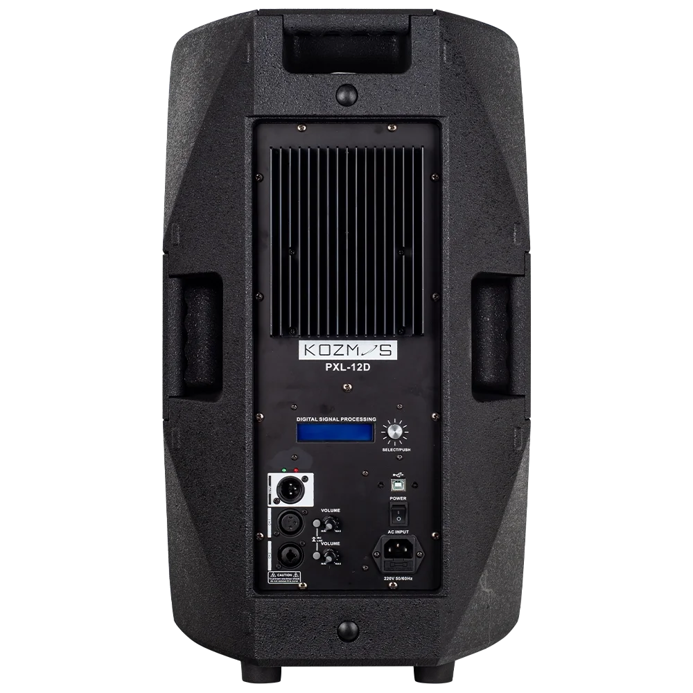 KOZMOS PXL-12D  / 12" 2 Yollu Hoparlör - USB Slot / LCD Ekran