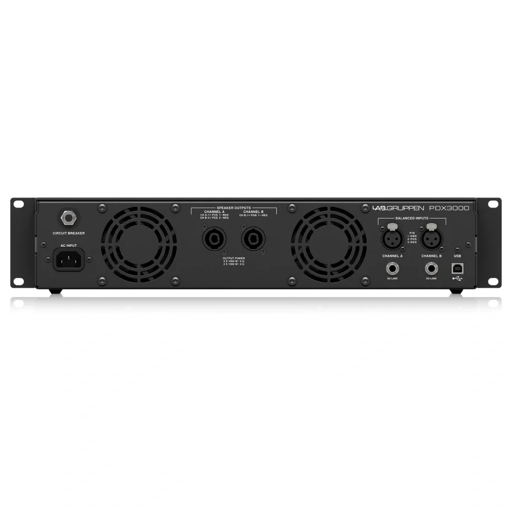 Lab Gruppen PDX3000 DSP 2x1500W Power Amplifikatör