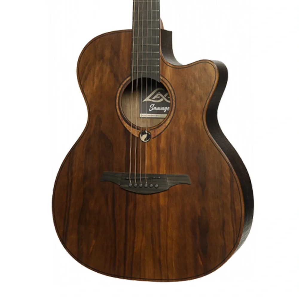 LAG GLA SAUVAGE-ACE Elektro Akustik Gitar