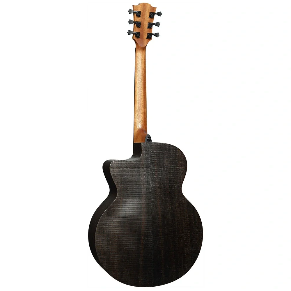 LAG GLA SAUVAGE-JCE Jumbo Elektro Akustik Gitar