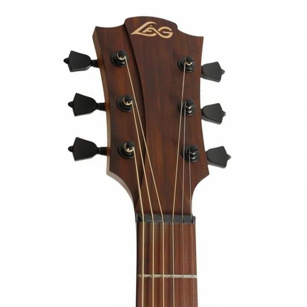 LAG T118ASCE-BLK Tramontane Auditorium Slim Cut Black Elektro Akustik Gitar