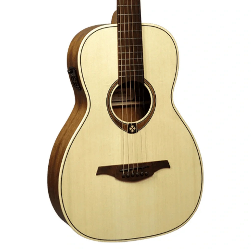 LAG T177PE Tramontane Parlor 12 Frets NJ Elektro Akustik Gitar