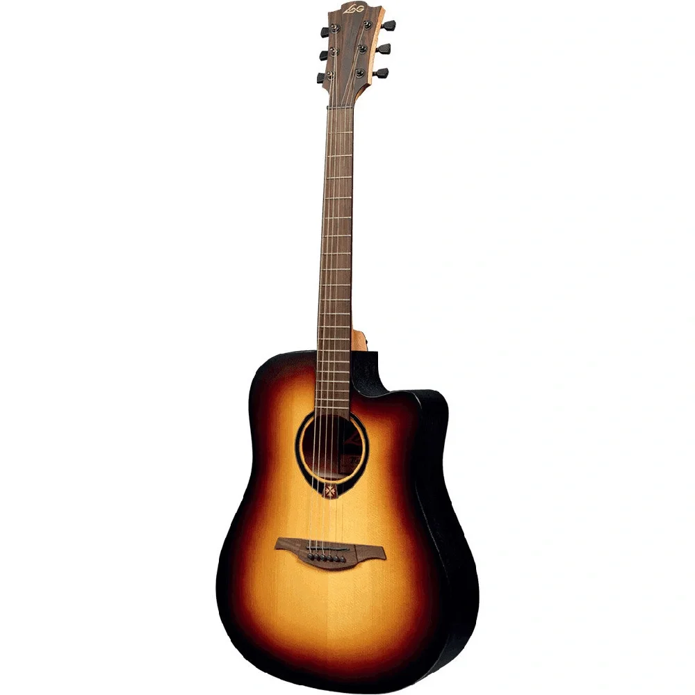 LAG GLA T70DCE-BRB Elektro Akustik Gitar