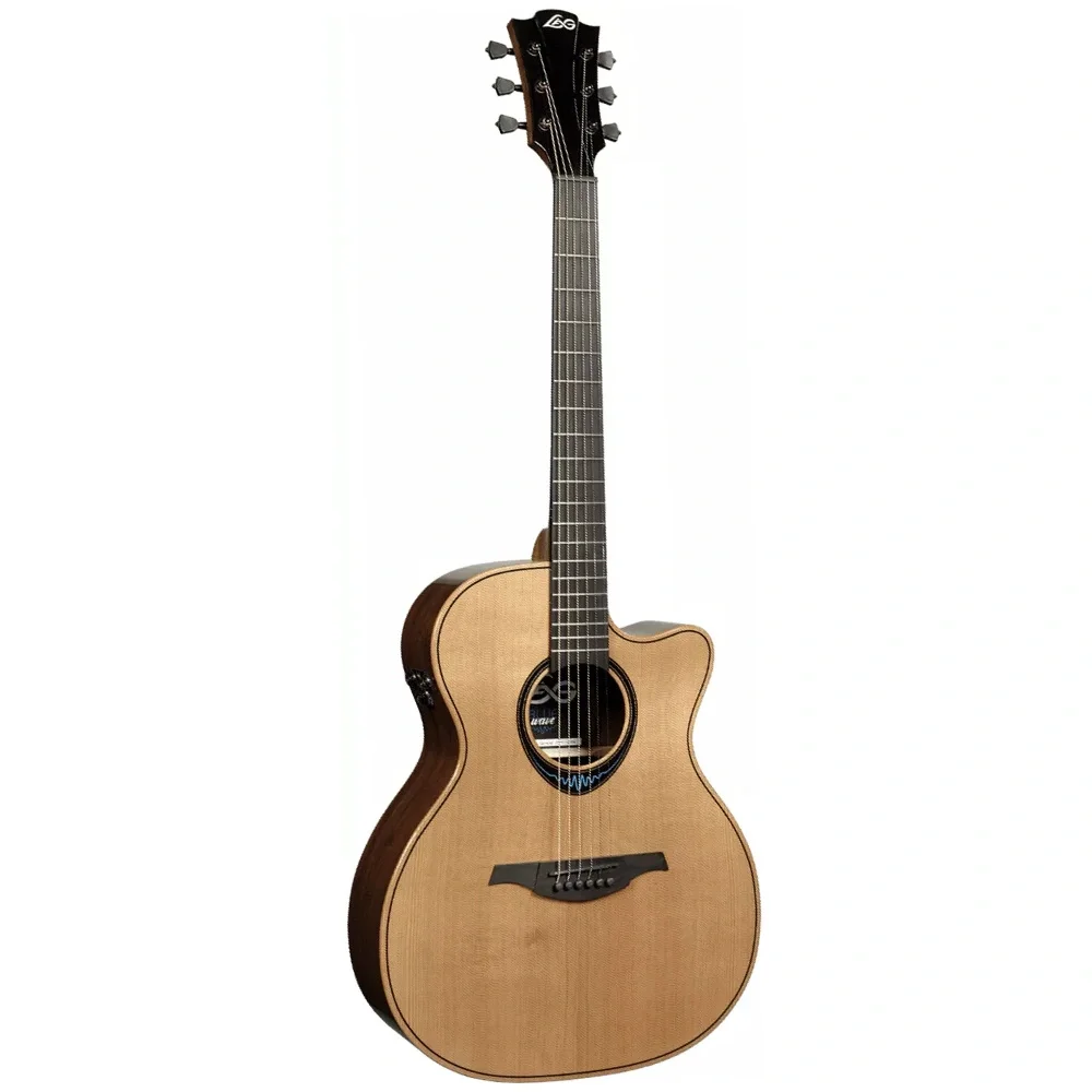 LAG GLH TBW2DCE BlueWave2 Elektro Akustik Gitar