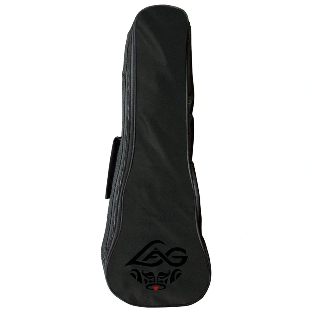 LAG TKB150FCE Tiki Mini Cutaway Natural Elektro Akustik Bas Gitar