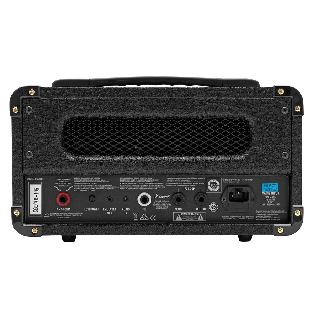 MARSHALL DSL1HR 1W 2 Kanallı Lambalı Kafa Elektro Gitar Amfisi
