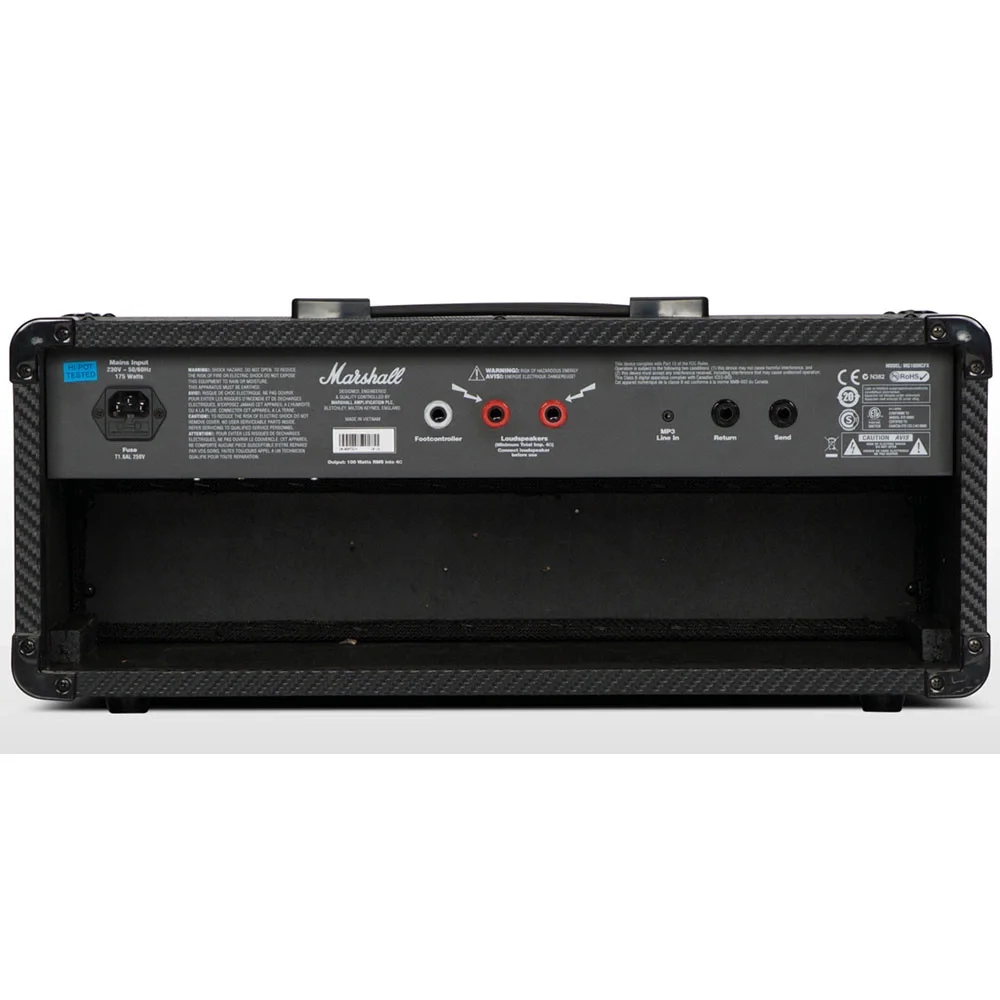 MARSHALL MG100HCFX 100W 4 Kanallı Elektro Gitar Kafa Amfisi