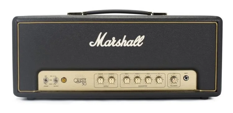 MARSHALL ORI50H Origin 50W Lambalı Kafa Elektro Gitar Amfisi