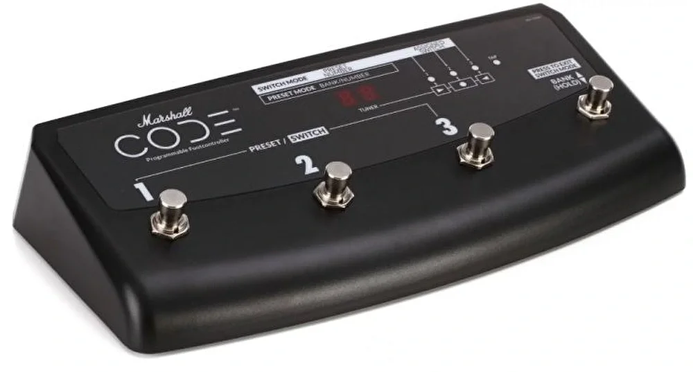 MARSHALL PEDL-91009 4'lü Footswitch