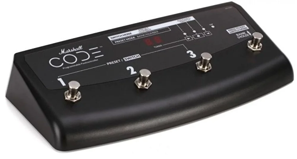 MARSHALL PEDL-91009 4'lü Footswitch