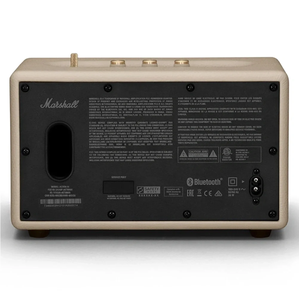 Marshall Acton III BT Krem Bluetooth Hoparlör