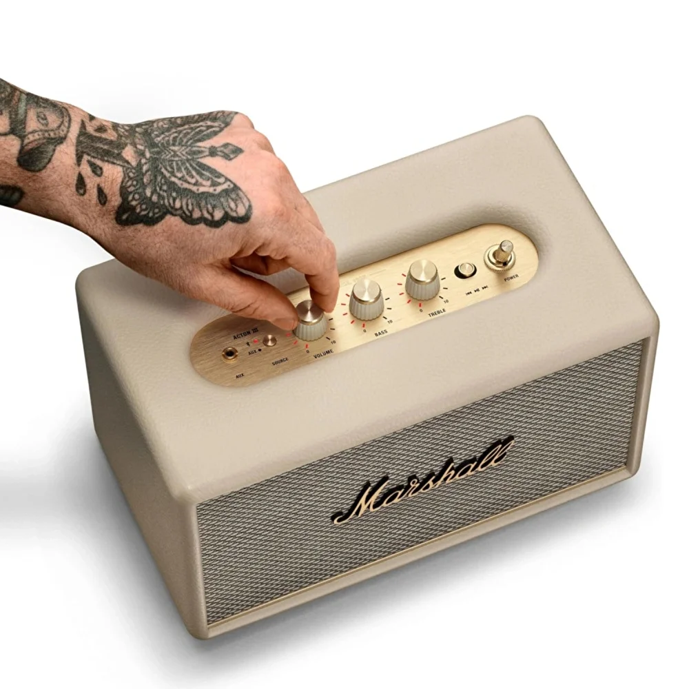 Marshall Acton III BT Krem Bluetooth Hoparlör