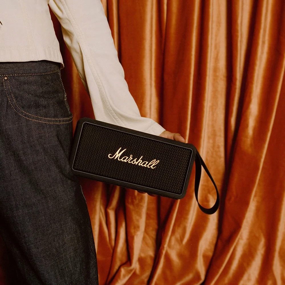 MARSHALL Middleton BT Hoparlör, Blk&amp;Brass Bluetooth Hoparlör